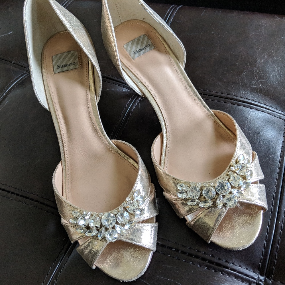 BHLDN/Anthropologie Martina d'Orsay Heels